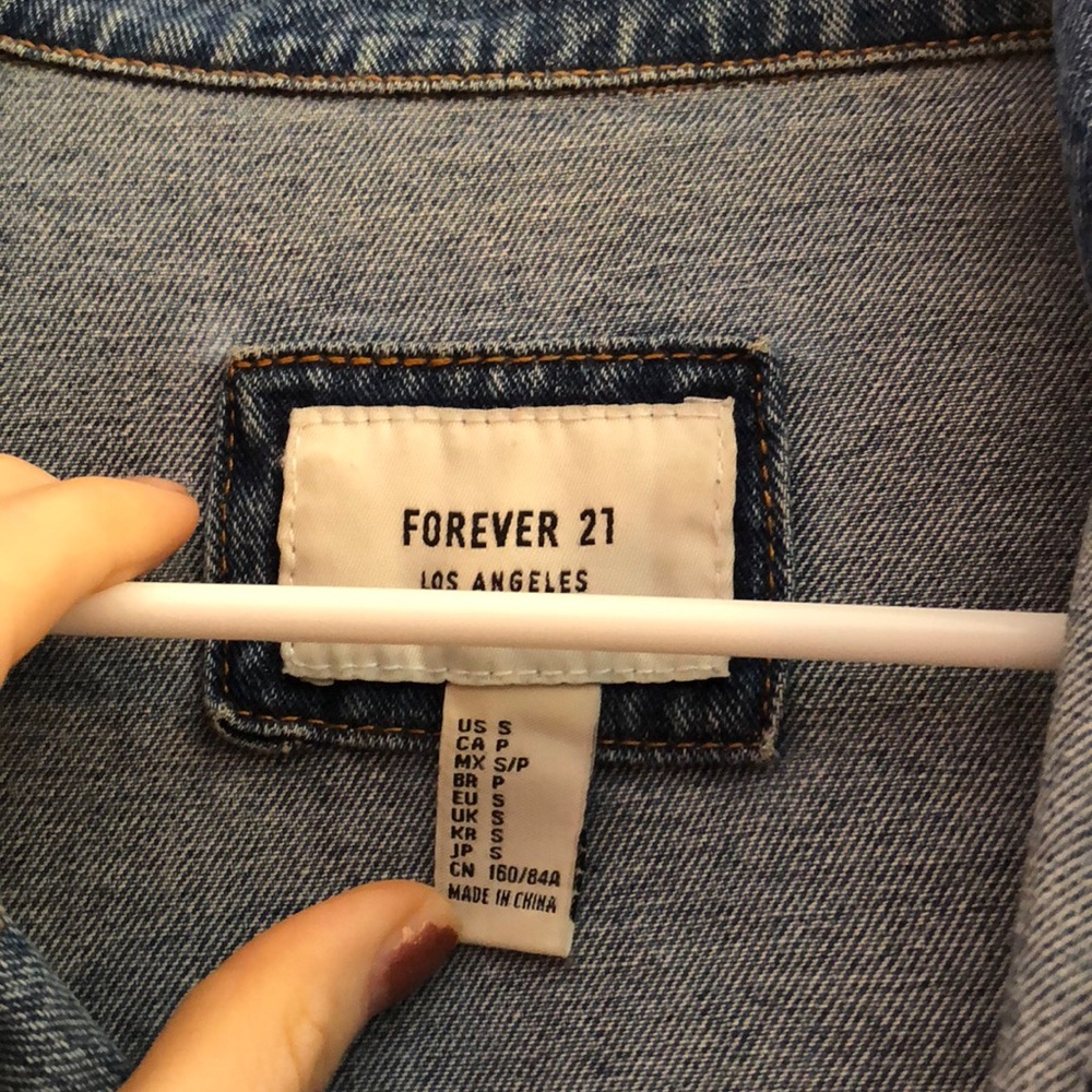Medium Wash Soft Denim Jacket - Picture 5 of 8
